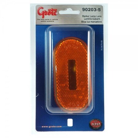 Grote Replacement Lens- Yel- For 45933- Retail, 90203-5 90203-5